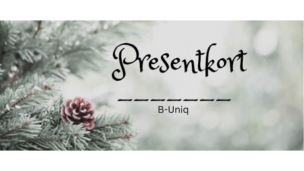 Presentkort 