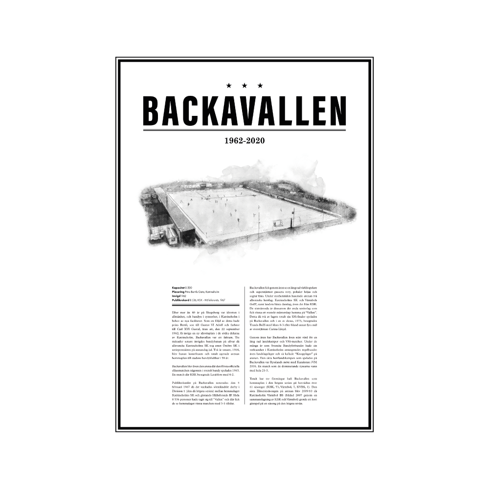 BACKAVALLEN SPECIALUTGÅVA 1962-2020 - 2