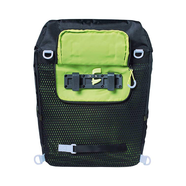 BASIL MILES DAYPACK SVART/LIME - 3