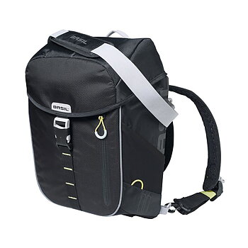 BASIL MILES DAYPACK SVART/LIME