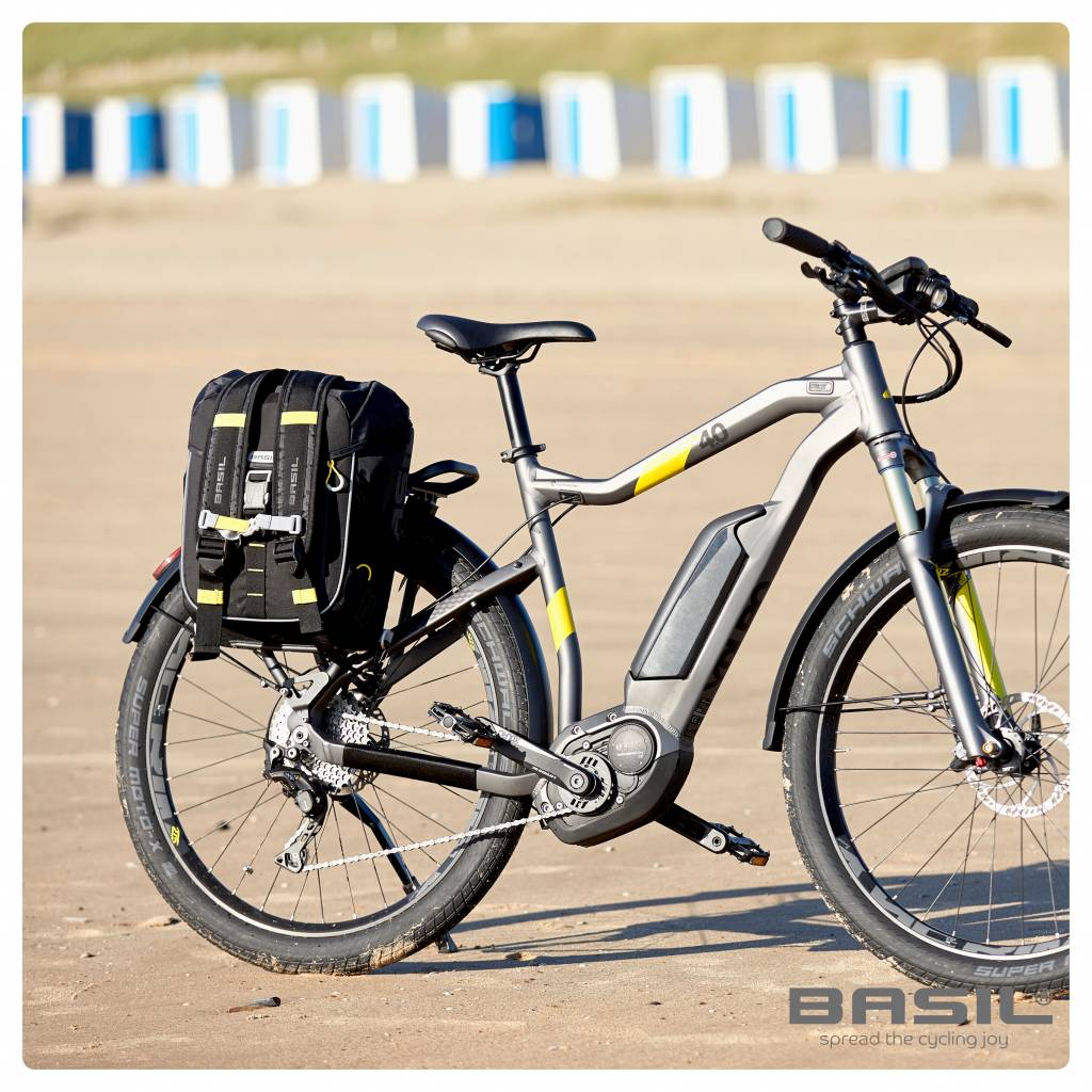 BASIL MILES DAYPACK SVART/LIME - 5