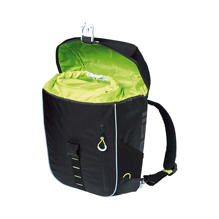 BASIL MILES DAYPACK SVART/LIME - 4