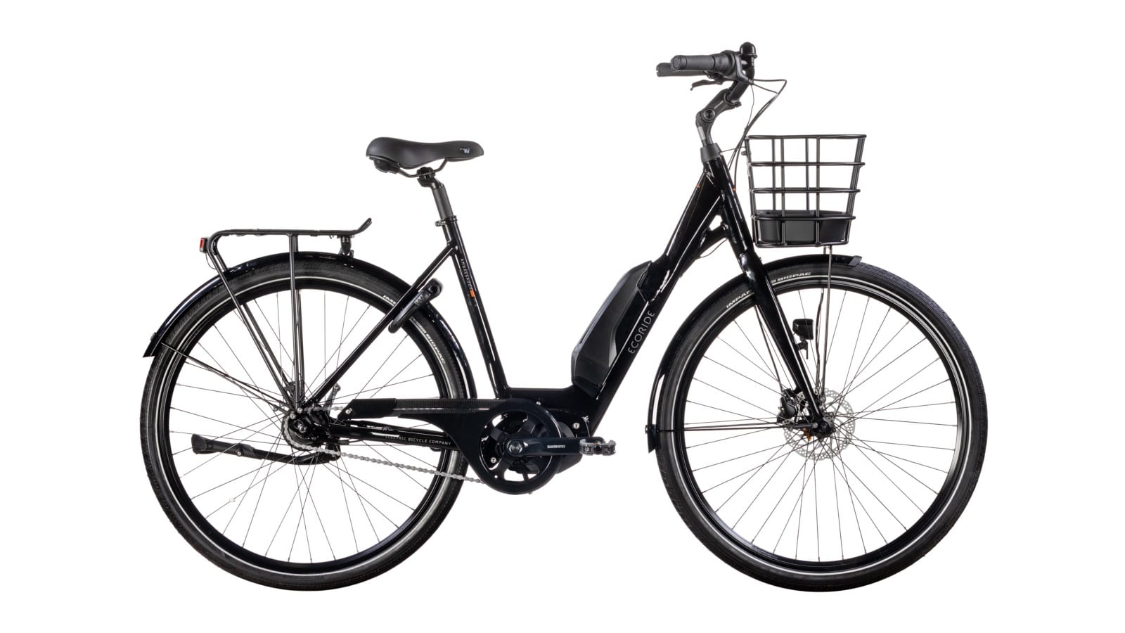 Elcykel Ecoride Ambassador AXS M-5 E5 Svart
