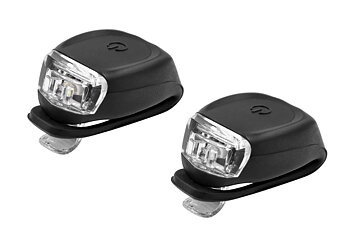 Bike Attitude Belysningssats Silikonrem 16 + 6 lumen