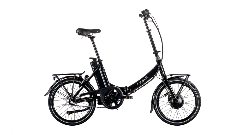 Elcykel ECORIDE Flexer AXS FOLD H-3-Front 20 svart