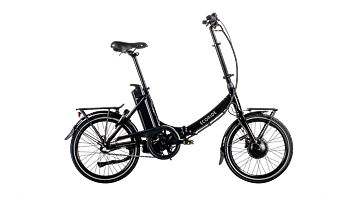 Elcykel ECORIDE Flexer AXS FOLD H-3-Front 20 svart