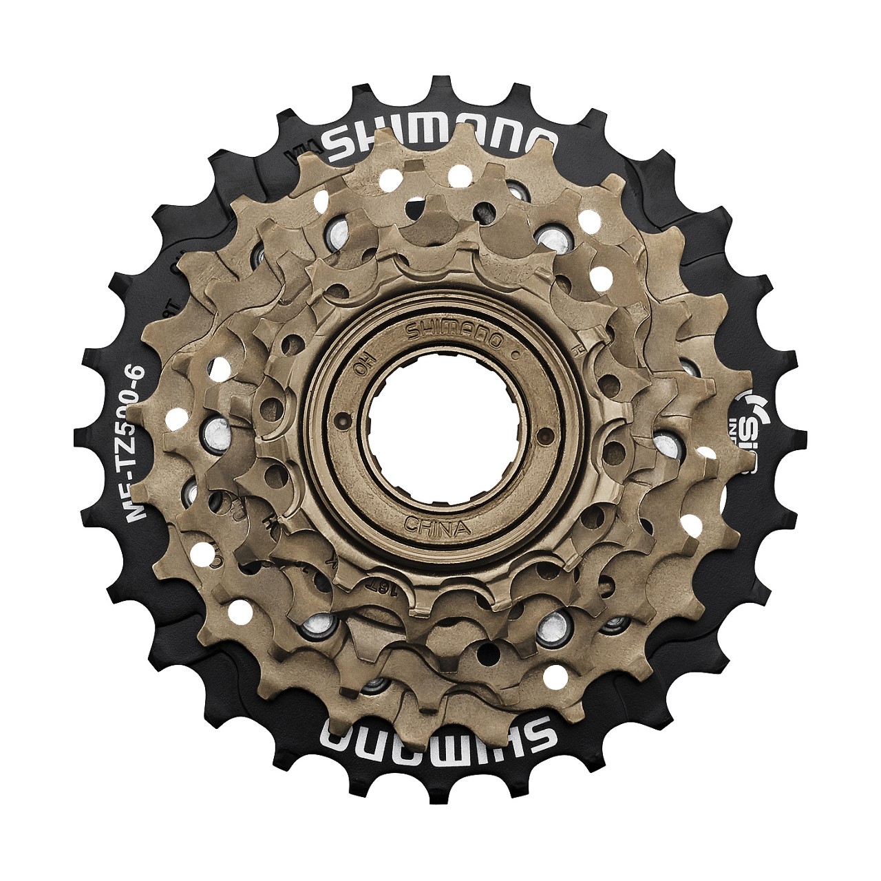 Shimano Frikrans 6-DEL MF-TZ500 14-28T