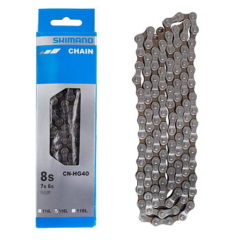 KEDJA SHIMANO HG40 6/7/8-DEL MED KEDJELÅS