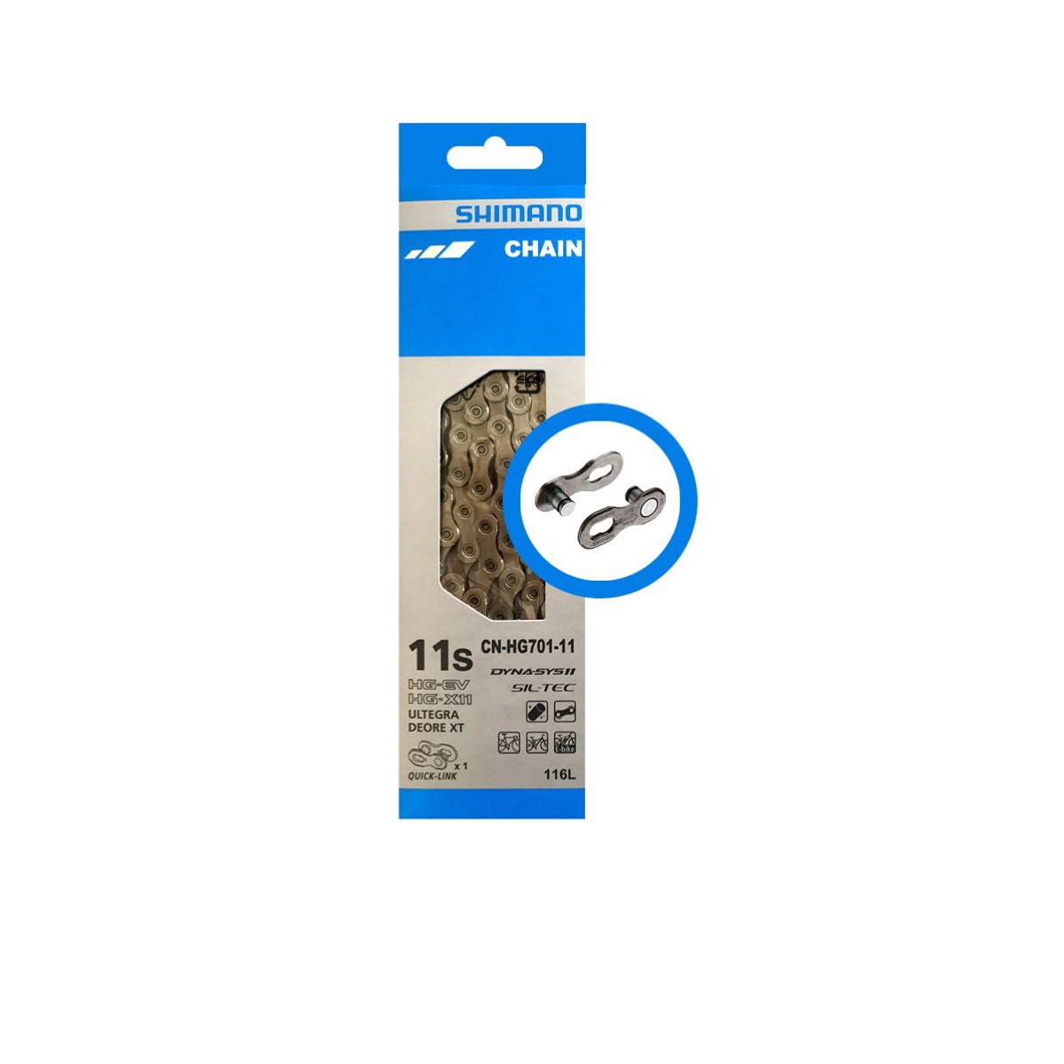 Kedja Shimano HG701-11