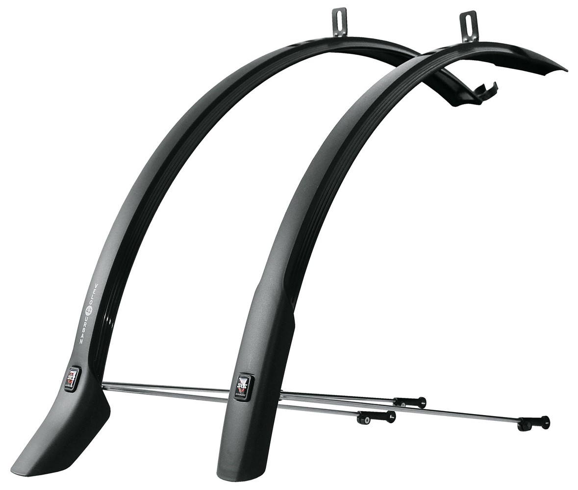 Skärmset SKS Velo 42 Urban 700c x 42mm svart inkl. stag