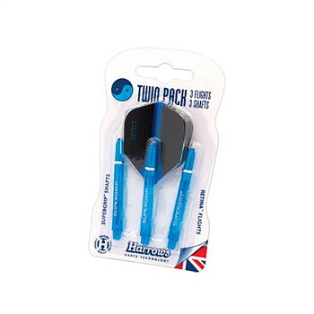 Harrows Dart Twin Pack Flight & Shafts