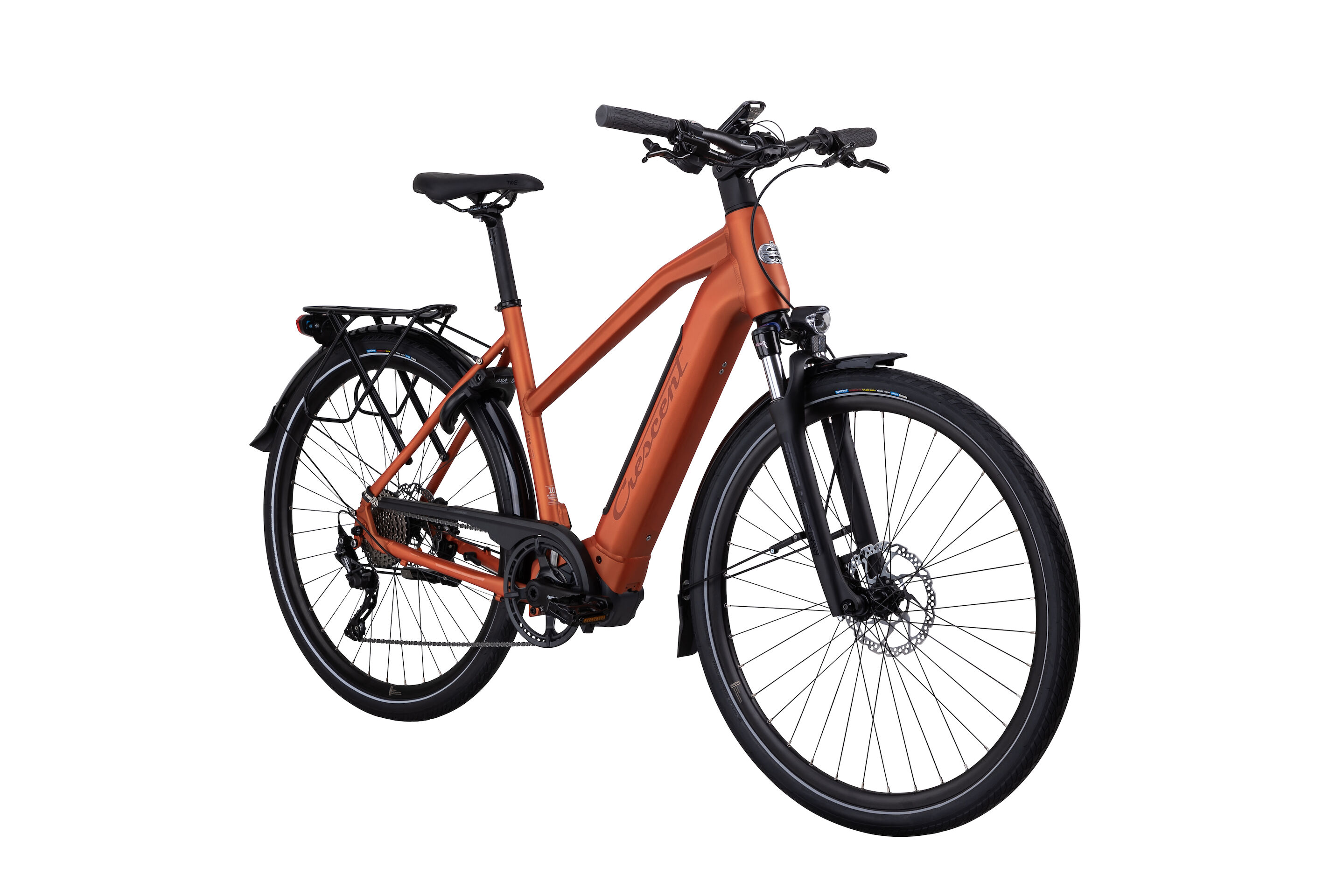 Elcykel Crescent Elda 20 10vxl 51cm orange matt - 2