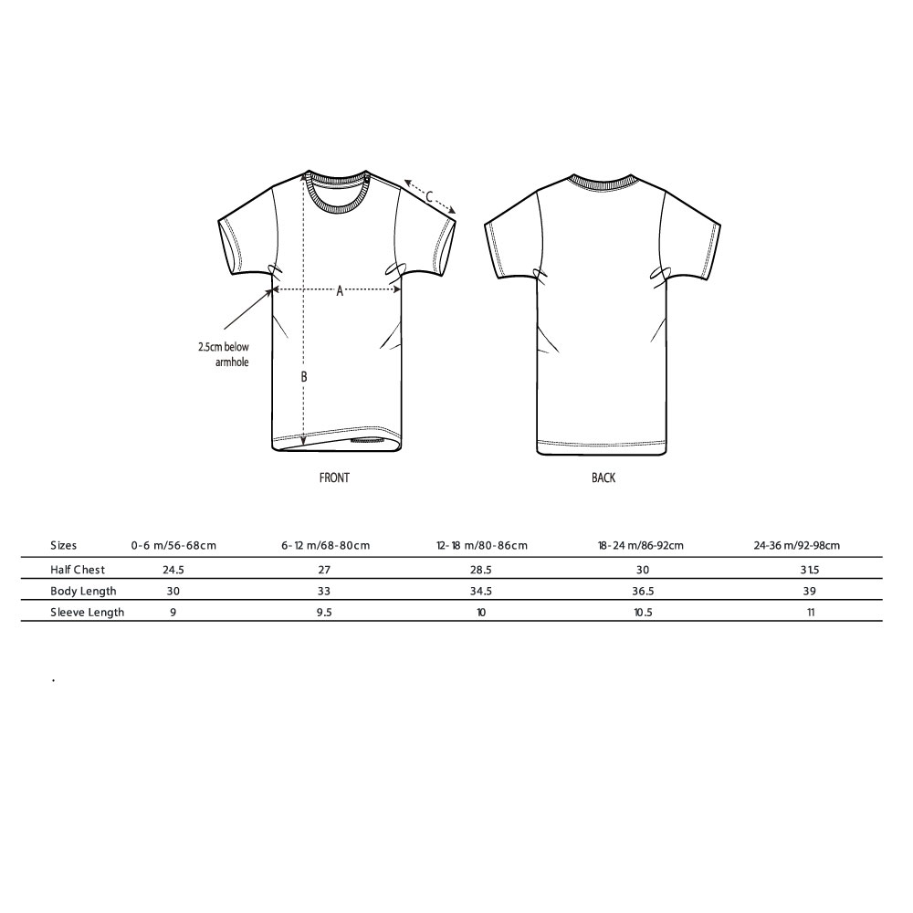 Baby T-shirt Butter - 3