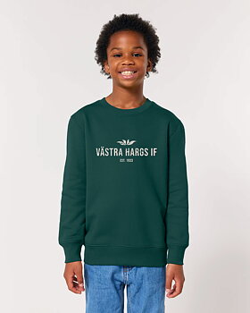 Emblem Sweatshirt Kids Glazed Green
