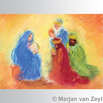 Konstkort M.v. Zeyl  Konung