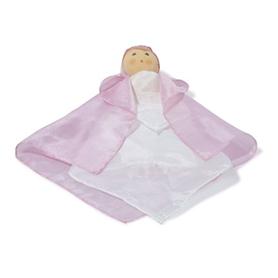 Nanchen Silk Docka - rosa/vit