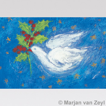 Konstkort M.v. Zeyl Fredsduva 