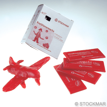 Stockmar knådbivax - en färg - 15 kakor 100x40 mm, 15 olika färger