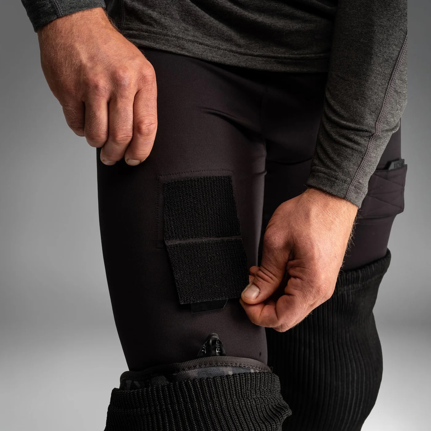 PRO HOCKEY JOCK PANT  BLACK - 4