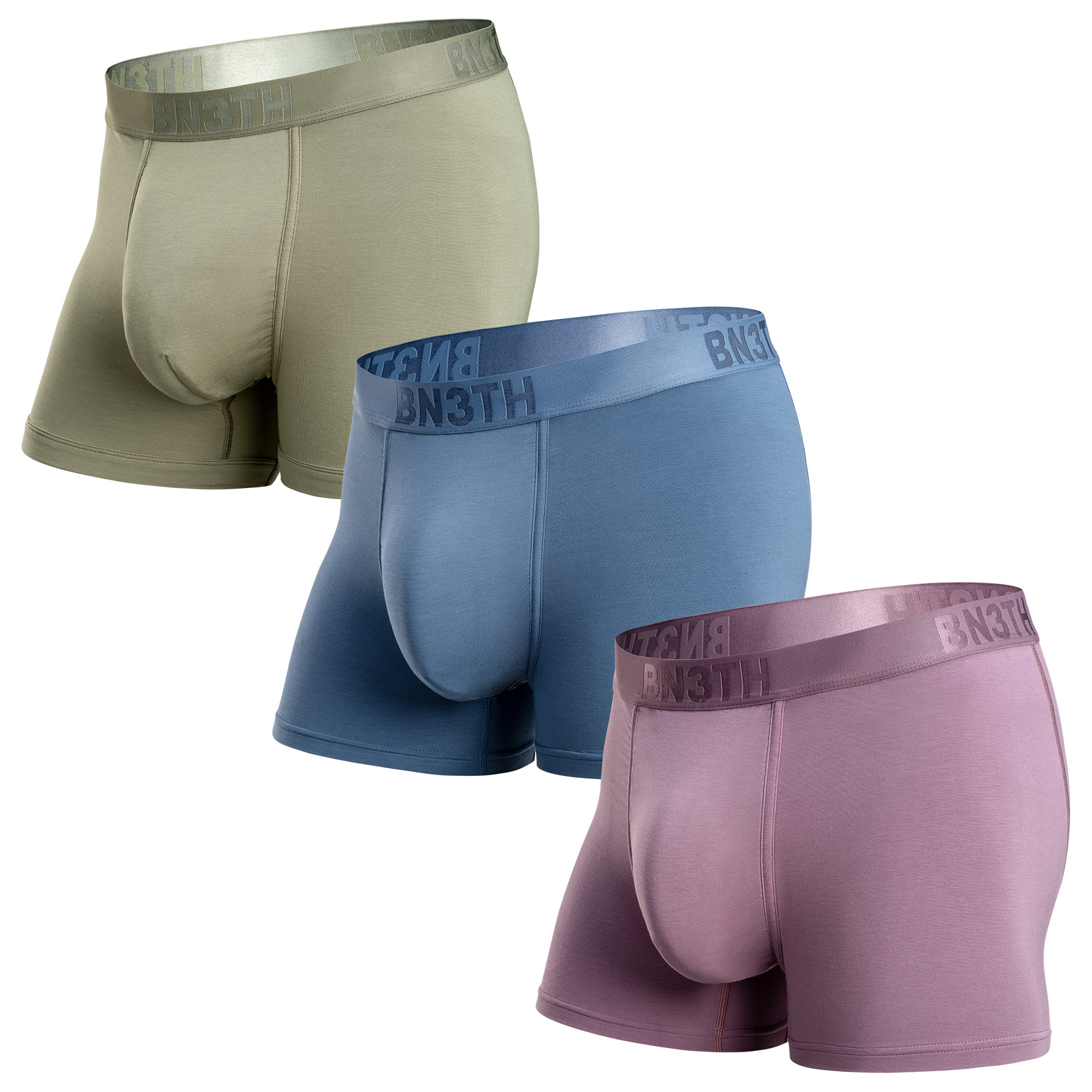 CLASSIC TRUNK 3 PACK - PINE/FOG/GRAPE PURPLE