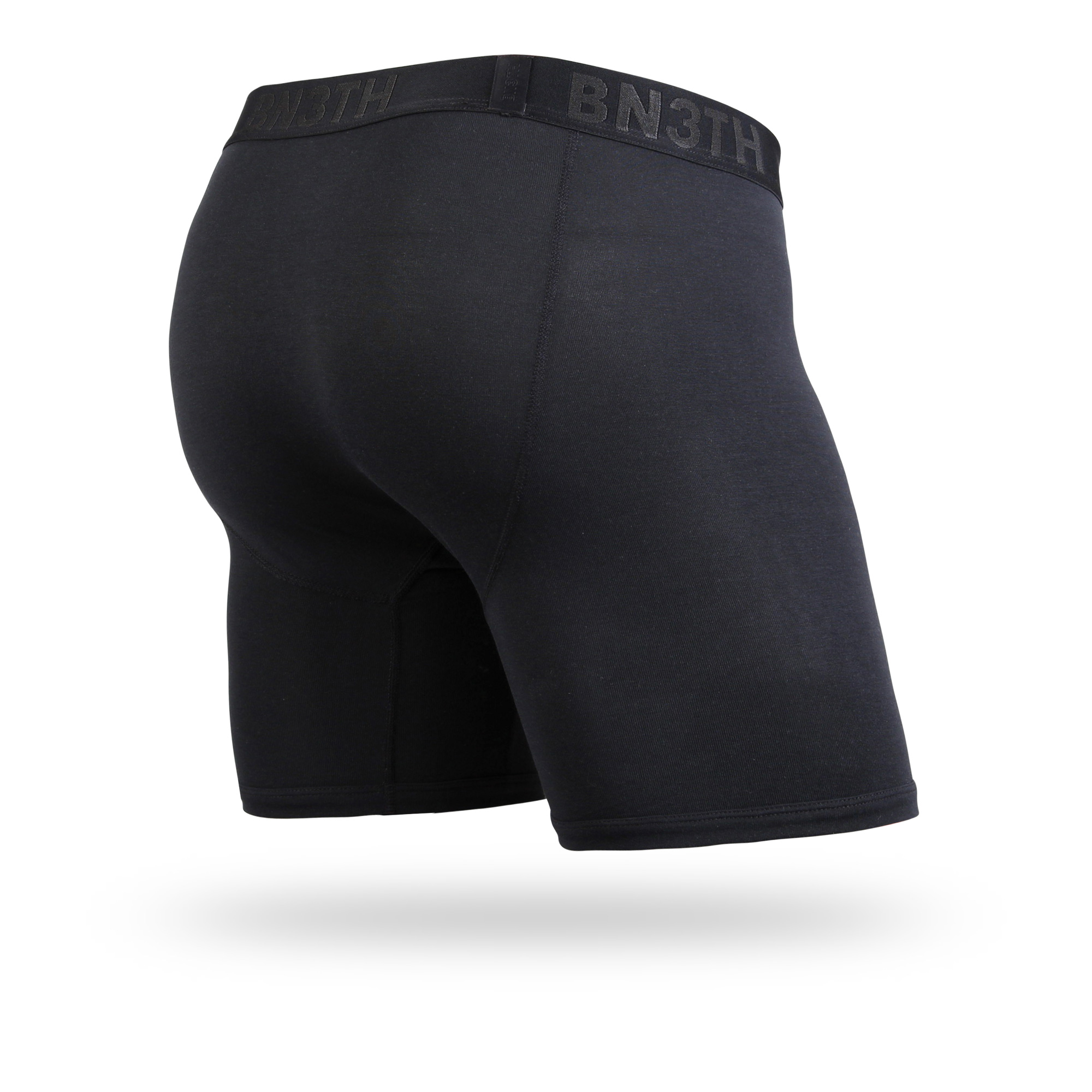 CLASSIC BOXER BRIEF WITH FLY BLACK - 2