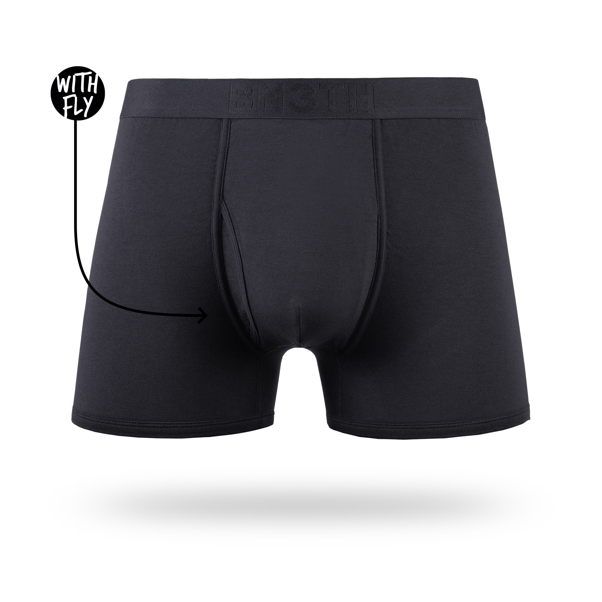 CLASSIC TRUNK WITH FLY BLACK