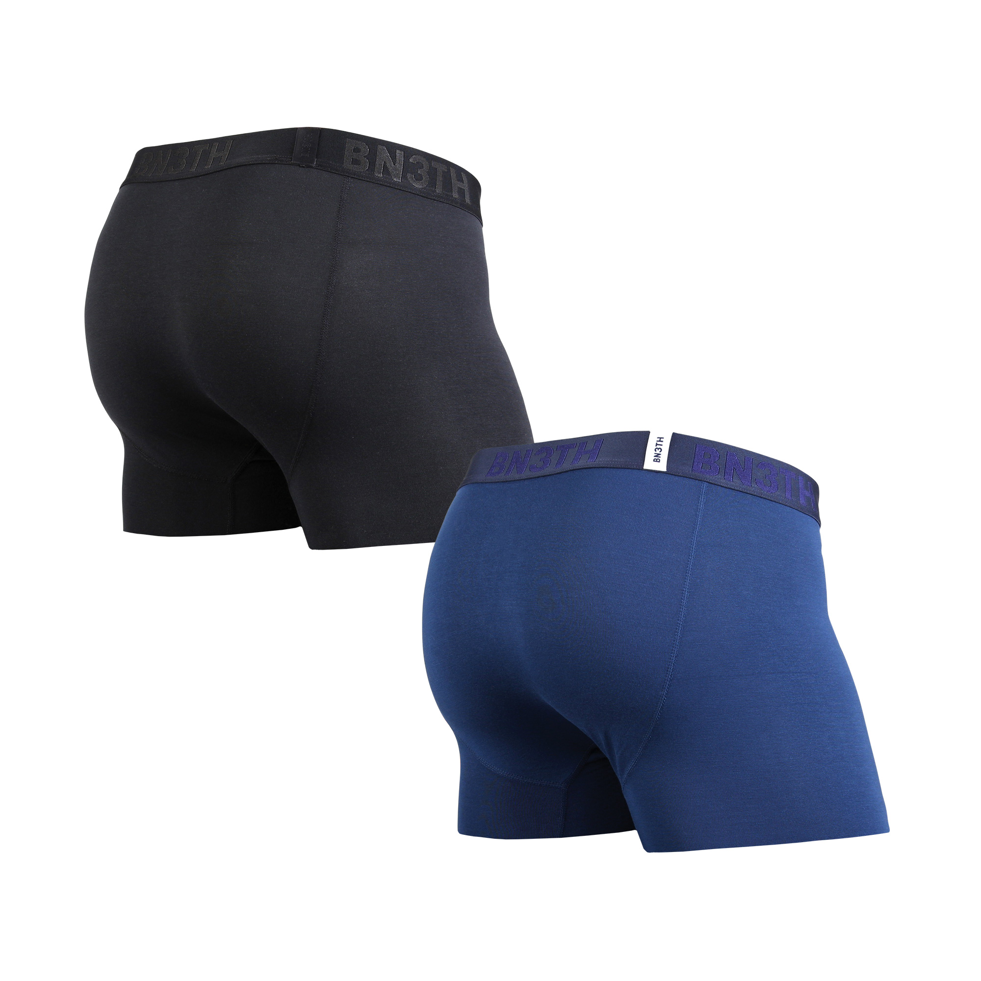 CLASSIC TRUNK 2 PACK SOLID BLACK/NAVY 2 PACK - 2