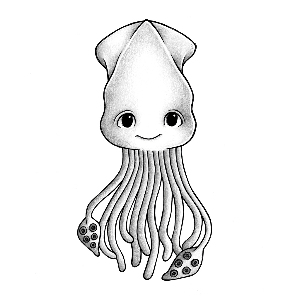 Eleven the squid