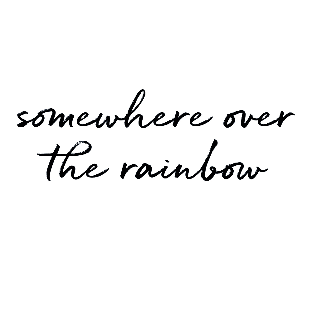 Somewhere over the rainbow