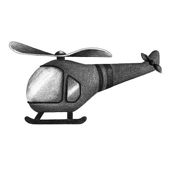 Helicopter graphite grey