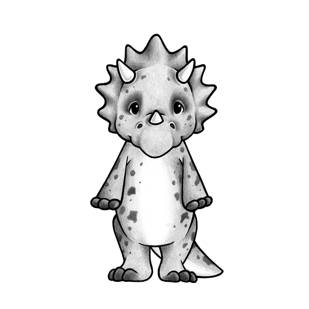 Triceratopsen Trixi