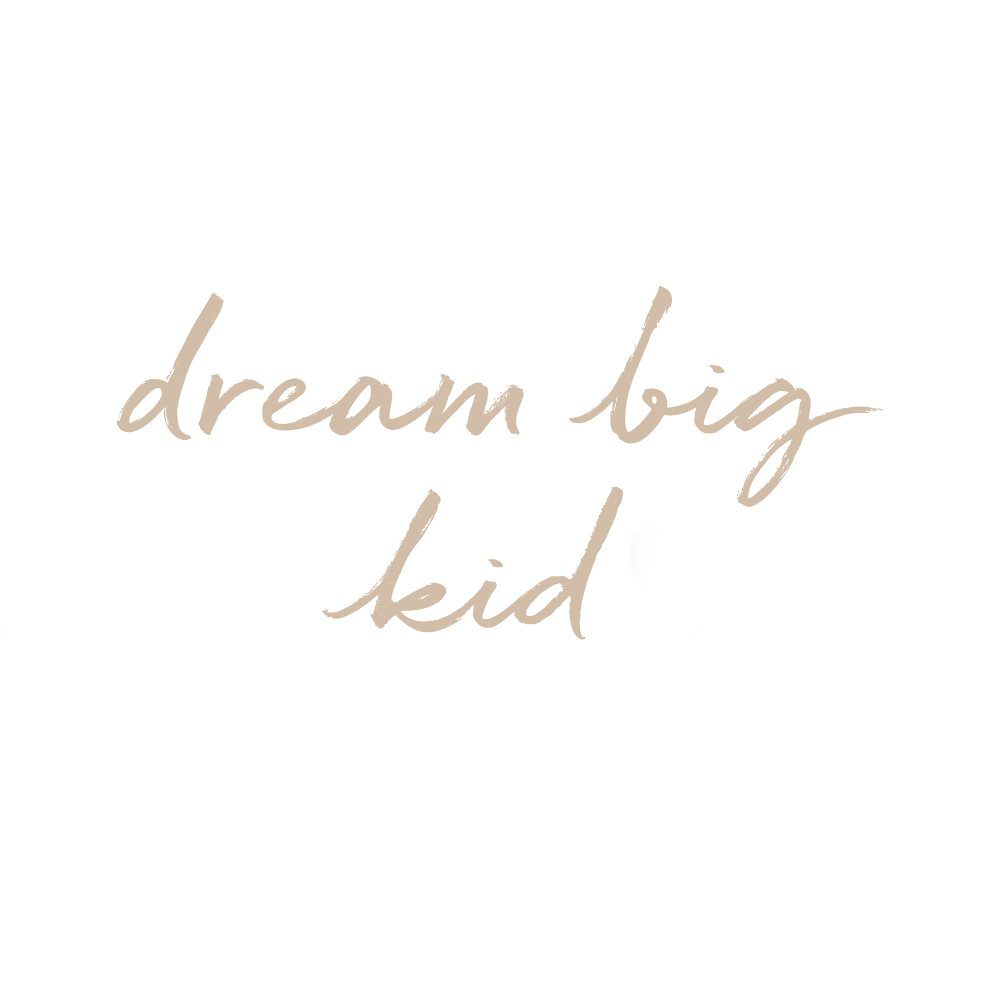 Dream big kid - 2