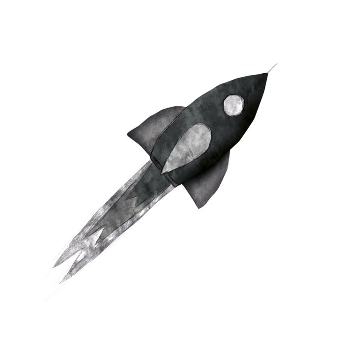 Nearly black Rocket