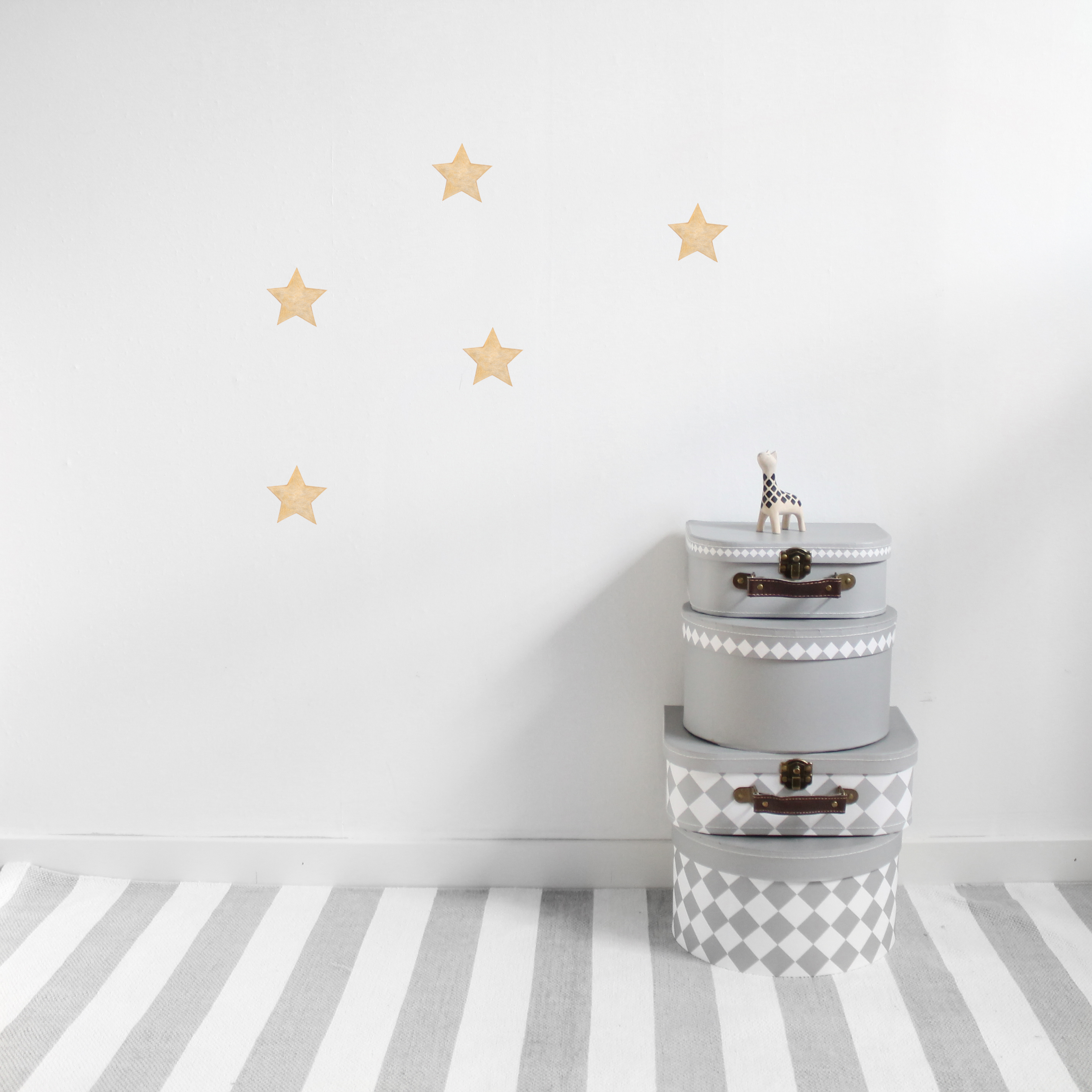 Dusty gold Stars - 2