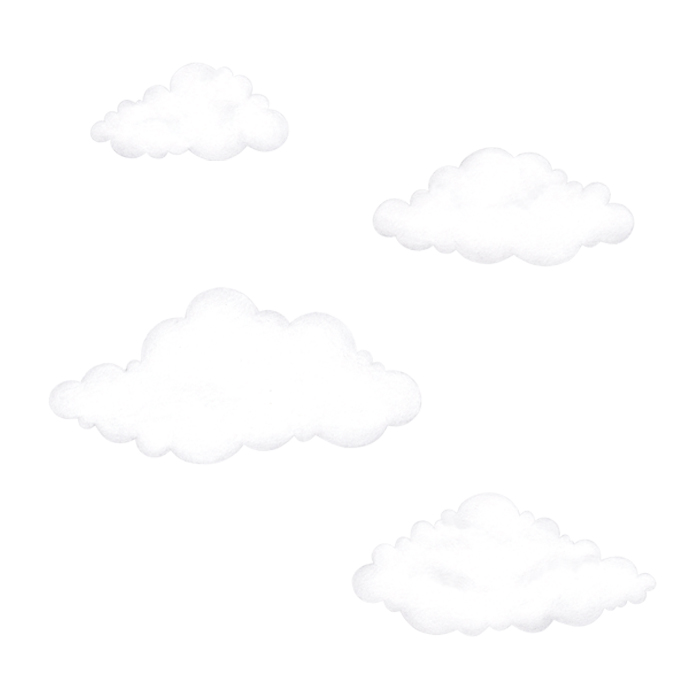 Weisser Wolken