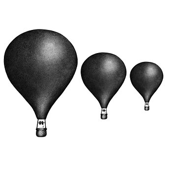 Svarta Luftballonger