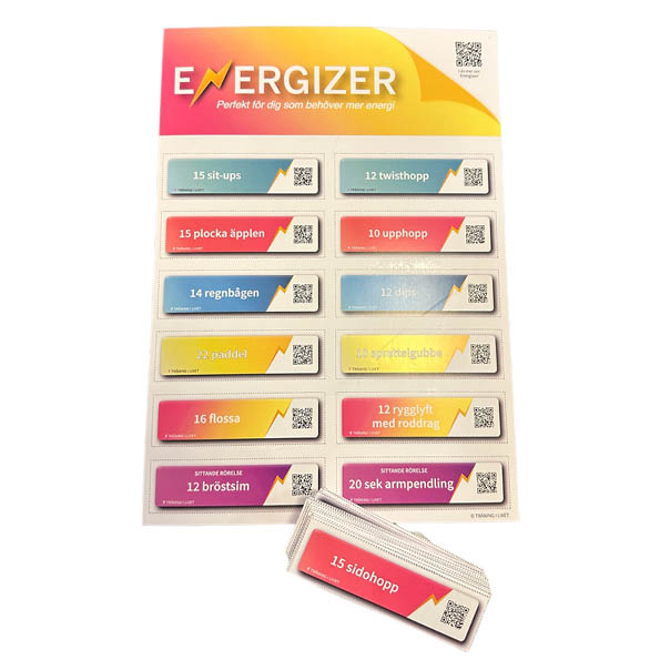 Energizer - rörelsekort - 2