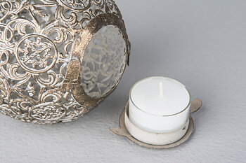 Ljusklot G.brun - Ø 13,5cm 