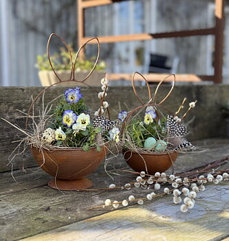 Kruka Bunny Rusty - Liten - 24 cm 