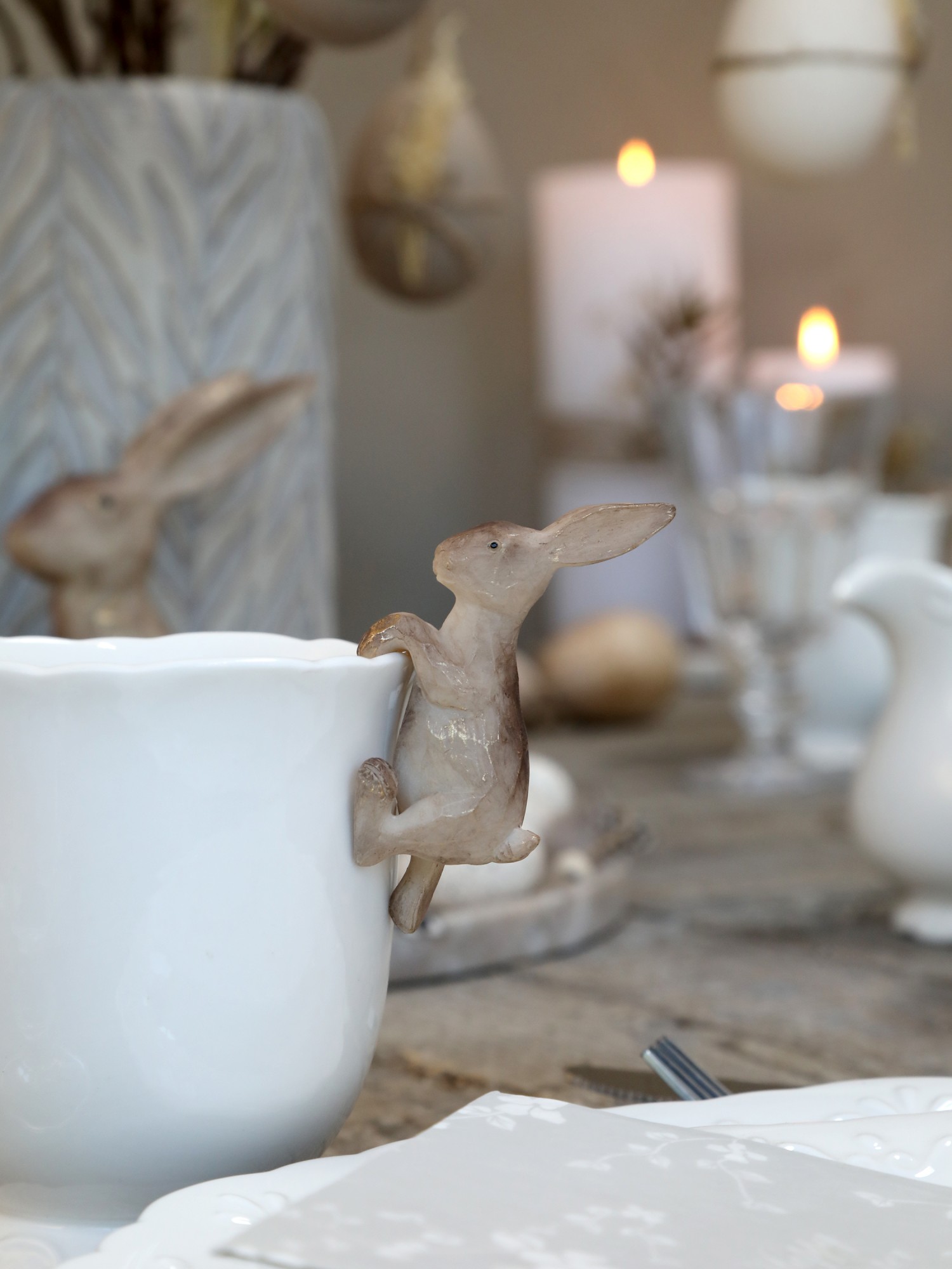 Hare till glas - 11 cm
