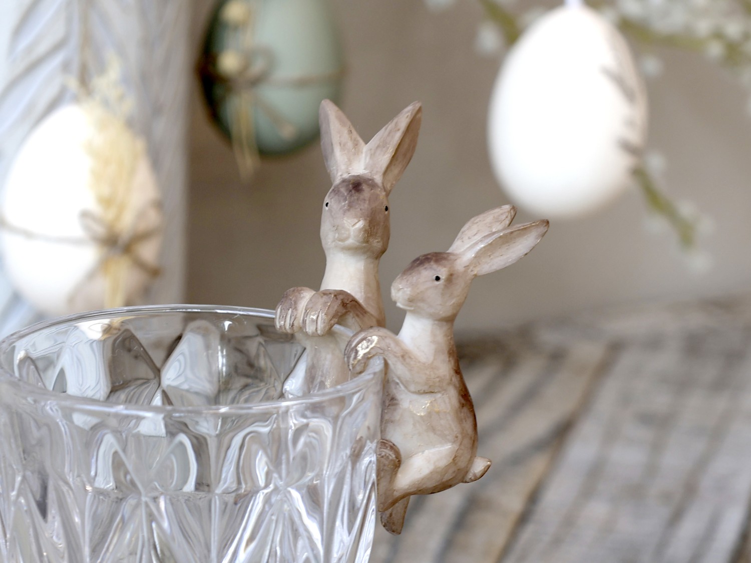 Hare till glas - 11 cm - 2