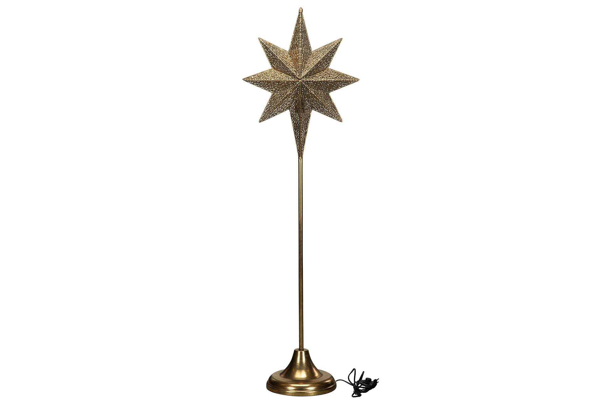 Golvstjärna Mira Guld - El - 159 cm - 2