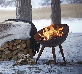 Eldfat LIA Rost - 50 x 54 cm - Wikholm Form