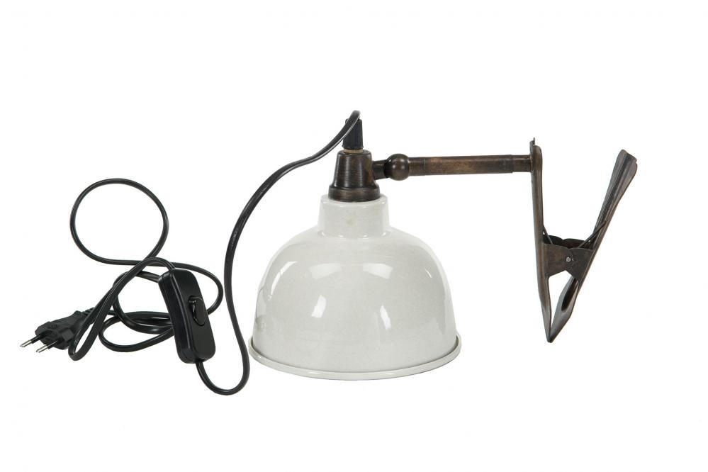 Lampa Clip El Emalj Shell