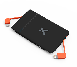 Bear Grylls 3000mAh Power Bank with Built-in Lightning & Micro USB Cable
