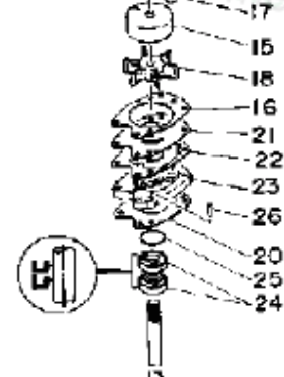 IMPELLER KIT YAMAHA 40 HK 2TAKT