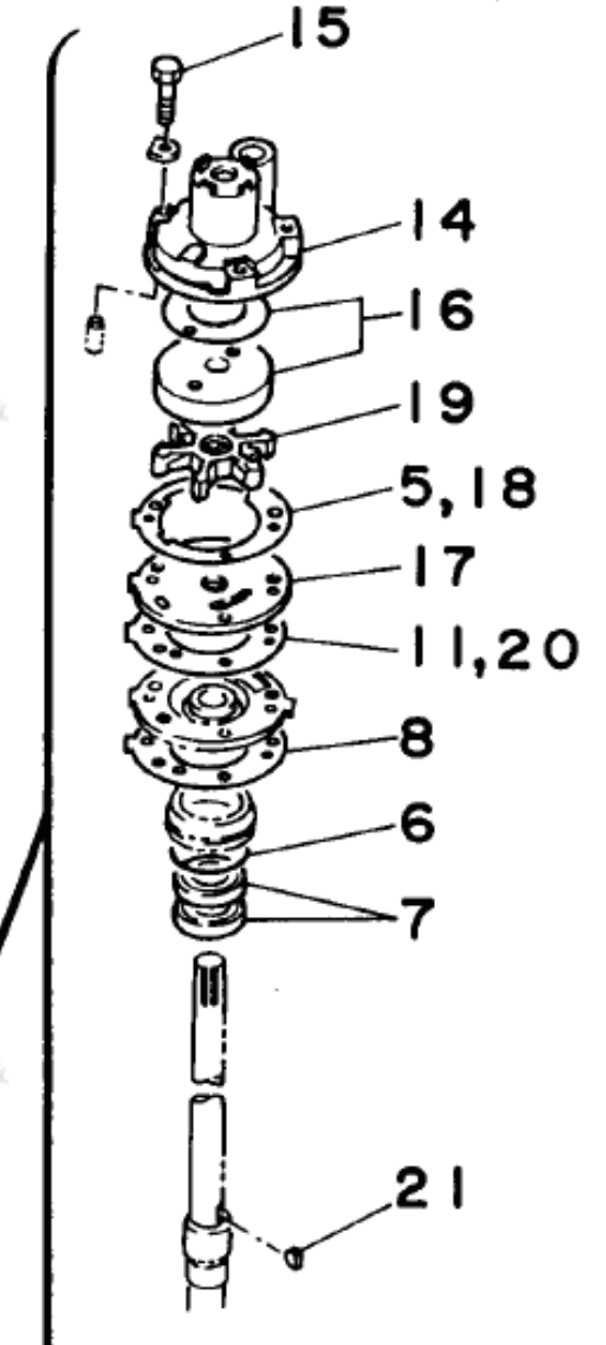 IMPELLERI SARJA Yamaha 20-30 HV 2-TAHTI - 2