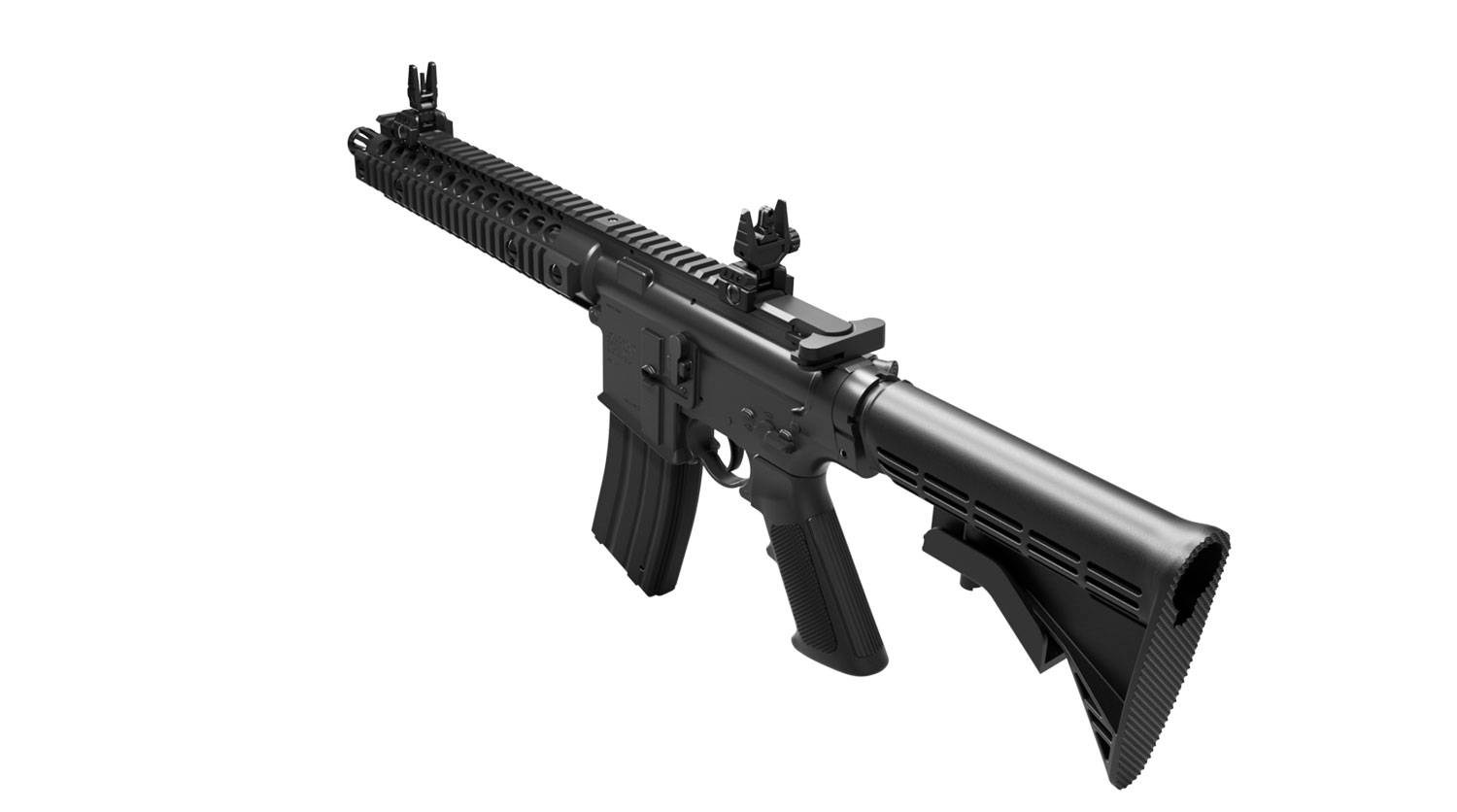 CROSMAN FULL AUTO R1 (BLACK) CO2 POWERED, FULL AUTO BB AIR RIFLE - 3