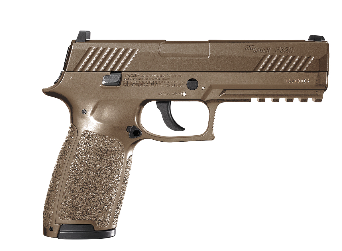 Sig Sauer P320 ASP 4,5mm, Coyote Tan