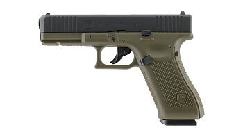 Glock 17 Gen5 Blowback CO2 4,5mm BB Battlefield Green